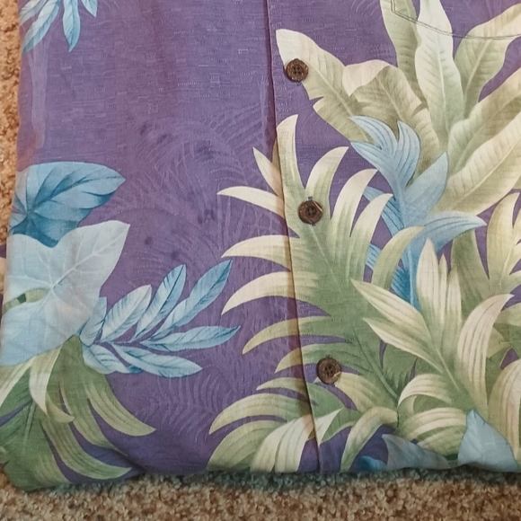 2 Tommy Bahahama Hawaiian Shirts - Picture 4 of 4